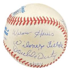 Negro League Legends (11) Signed Official American League Baseball BAS AB51490