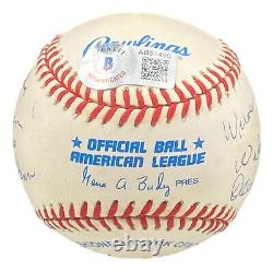 Negro League Legends (11) Signed Official American League Baseball BAS AB51490