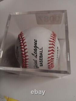 Nellie briles Autographed Baseball Official League Baseball Worth