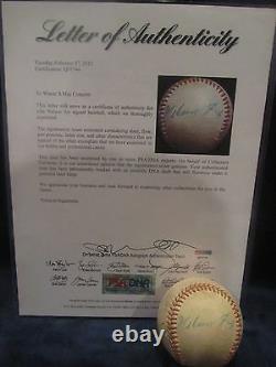 Nelson Nellie Fox Autographed Official League (1960's) Baseball PSA Full LOA