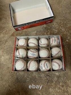 New & Boxed 10 Dozen Rawlings Official Minor League Game Baseballs