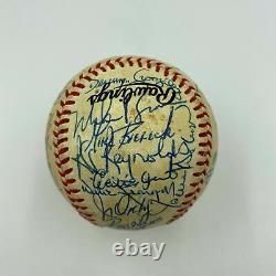 Nice 1985 Pittsburgh Pirates Team Signed Official National League Baseball