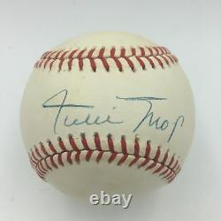 Nice Willie Mays Signed Autographed Official National League Baseball SGC COA