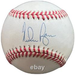 Nolan Ryan Autographed Official National League Baseball (Beckett)