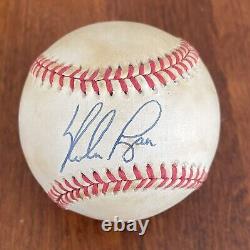 Nolan Ryan Autographed Signed Official National League Baseball Mets HOFer
