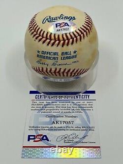 Nolan Ryan Signed Autograph Official MLB AL American League Baseball PSA DNA
