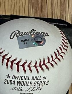 Nomar Garciaparra Signed 2004 Rawlings Official Rawlings Baseball MLB Hologram