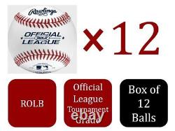 OFFICIAL LEAGUE Baseballs Tournament Grade ROLB Youth/14U Game/Prac