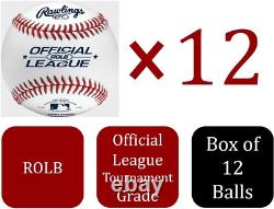 OFFICIAL LEAGUE Baseballs Tournament Grade ROLB Youth/14U Game/Practic