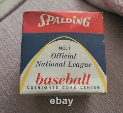 Official 1958-1969 Spalding National League Vintage Baseball Warren Giles SEALED