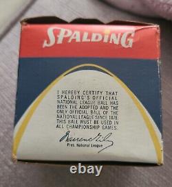 Official 1958-1969 Spalding National League Vintage Baseball Warren Giles SEALED