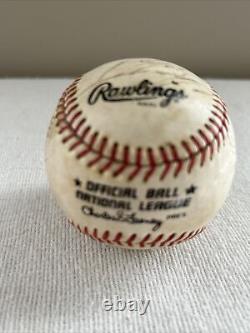 Official Ball National League RAWLINGS Spring Training Signatures