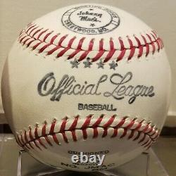 Official Johnny Mac's Official League Baseball With Box