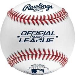 Official League Baseballs Competition Grade ROLB1 Youth/14U Game/Pr