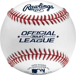 Official League Baseballs Competition Grade ROLB1 Youth/14U Game/Pract