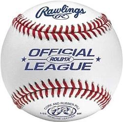 Official League Baseballs Recreational Grade Durable 24 Count Bucket