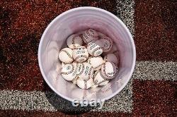 Official League Baseballs Recreational Grade Durable 24 Count Bucket