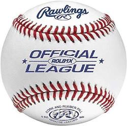 Official League Competition Grade Baseballs ROLB1X Game/Practice Use