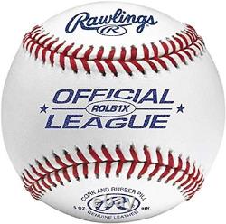 Official League Competition Grade Baseballs ROLB1X Game/Practice Use You