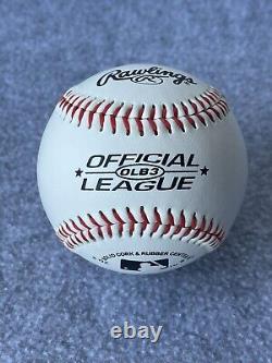 Official League Old 3. Rawlings. Autographed