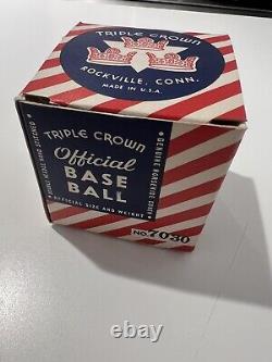 Official Little League Baseball By Triple Crown With Box