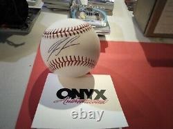 Official Major League Baseball Signed By Ronald Acuna Onyx