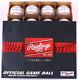 Official Major League Leather Game Baseballs from (One Dozen)