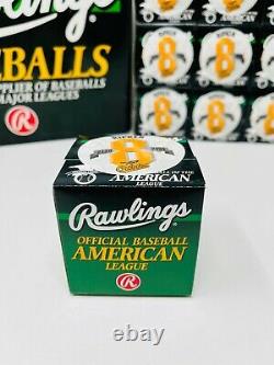 Official Rawlings American League 12 Cal Ripken Jr 2130/2131 Dozen Baseballs NEW