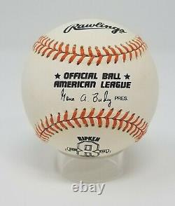 Official Rawlings American League 2130/2131 Cal Ripken Jr. 12 Baseball Lot Box