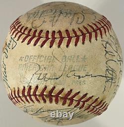 Old Timers Autographed Official Major League Baseball