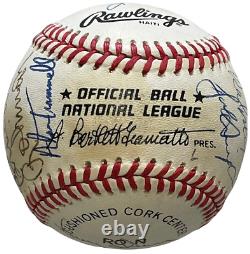 Old Timers Autographed Official National League Baseball