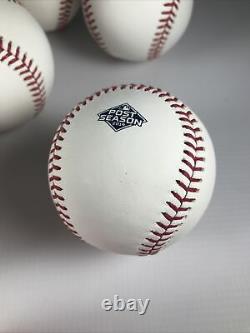 One Dozen 2019 Postseason Official Major League Baseballs