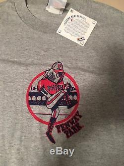 PHISH Fenway Park 2009 Major League Baseball POLLOCK OFFICIAL Unworn NEW T-Shirt