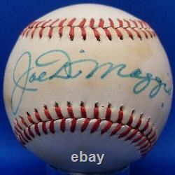 PSA DNA Joe DiMaggio Autographed Signed AUTO Official League Baseball DBB 520