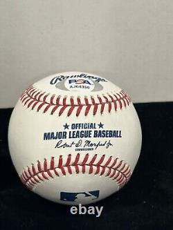 PSA/DNA Pete Alonso Signed Official Major League Baseball NY Mets