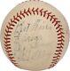 Paul Waner Signed Official League Baseball JSA COA