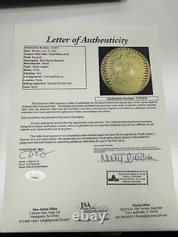 Paul Waner Signed Official League Baseball JSA COA