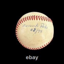 Pee Wee Reese'84 autographed baseball official national league dodgers