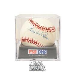 Pee Wee Reese Autographed Official National League Baseball PSA/DNA NM-MT 8