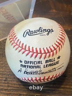 Pete Rose Autographed Signed BaseballOfficial Ball National League