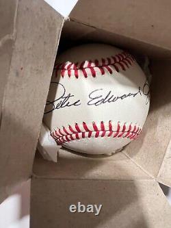 Pete Rose Signed Full Name Rawlings Official Major League Baseball