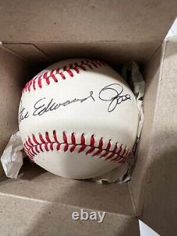 Pete Rose Signed Full Name Rawlings Official Major League Baseball