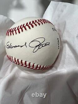 Pete Rose Signed Full Name Rawlings Official Major League Baseball