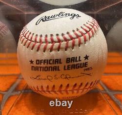 Pete Rose Signed Official National League Baseball Reds