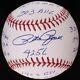 Pete Rose hand signed Rawlings Official Major League Baseball /15 inscriptions
