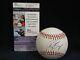 Peyton Manning Autographed Official Major League (Selig) Baseball JSA Cert