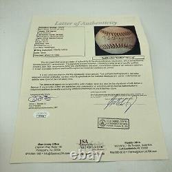 Pie Traynor Single Signed Official National League Baseball JSA COA