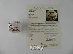 President Bill Clinton Autographed Baseball Rawlings Official League JSA LOA
