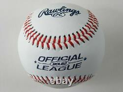 President Bill Clinton Autographed Baseball Rawlings Official League JSA LOA