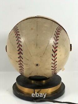 RARE Antique 1940s Trophy Official League Ball Baseball Globe Tube Radio NR